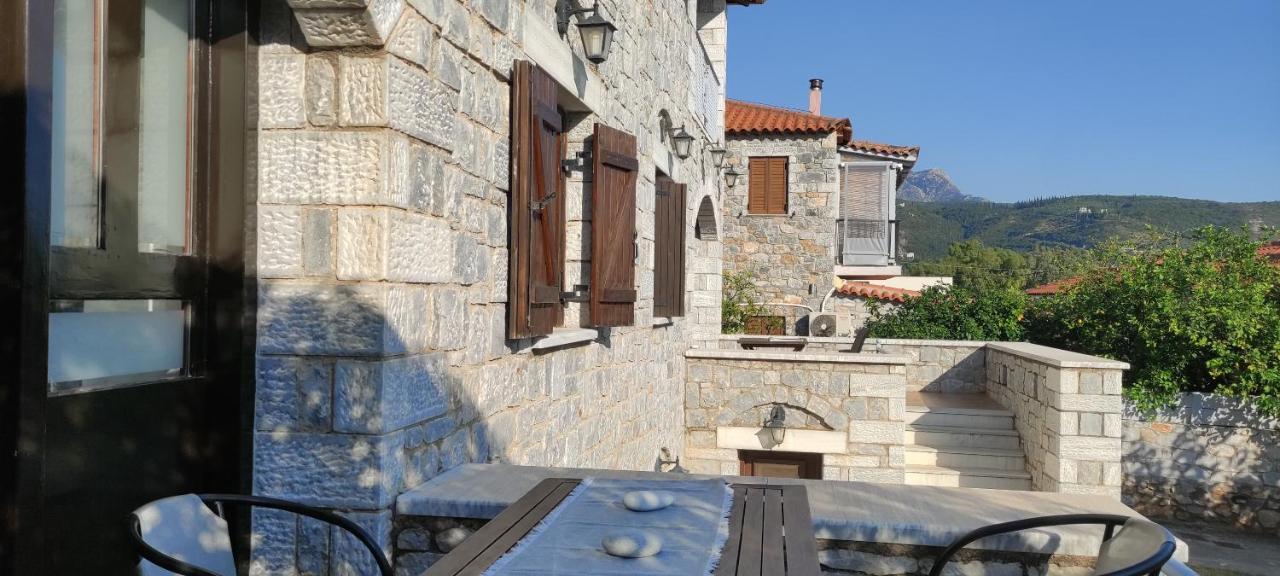 Atha-Tina:Traditional Stone Homes Agios Nikolaos  Bagian luar foto