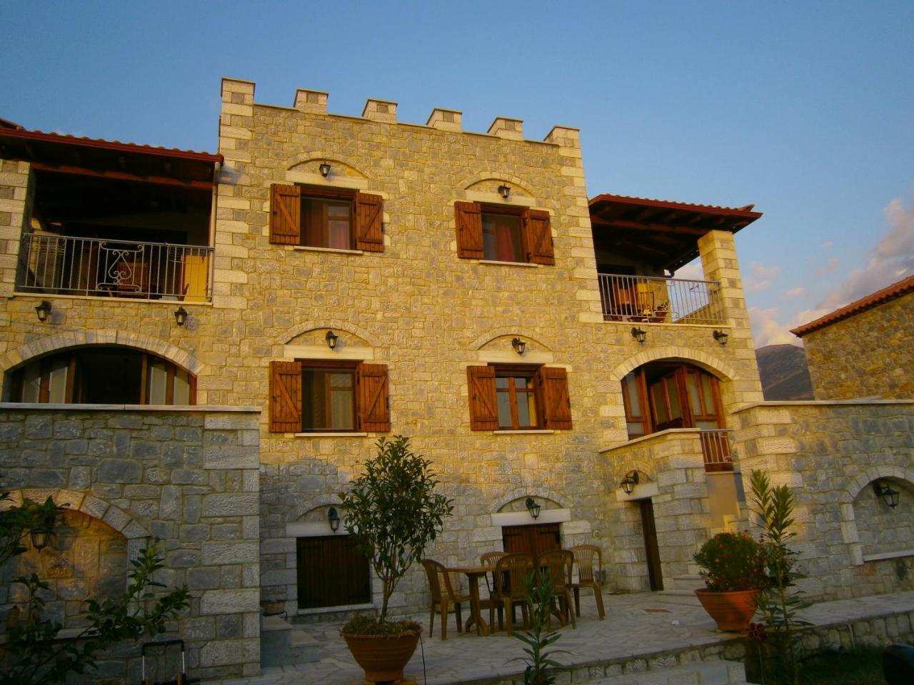 Atha-Tina:Traditional Stone Homes Agios Nikolaos  Bagian luar foto