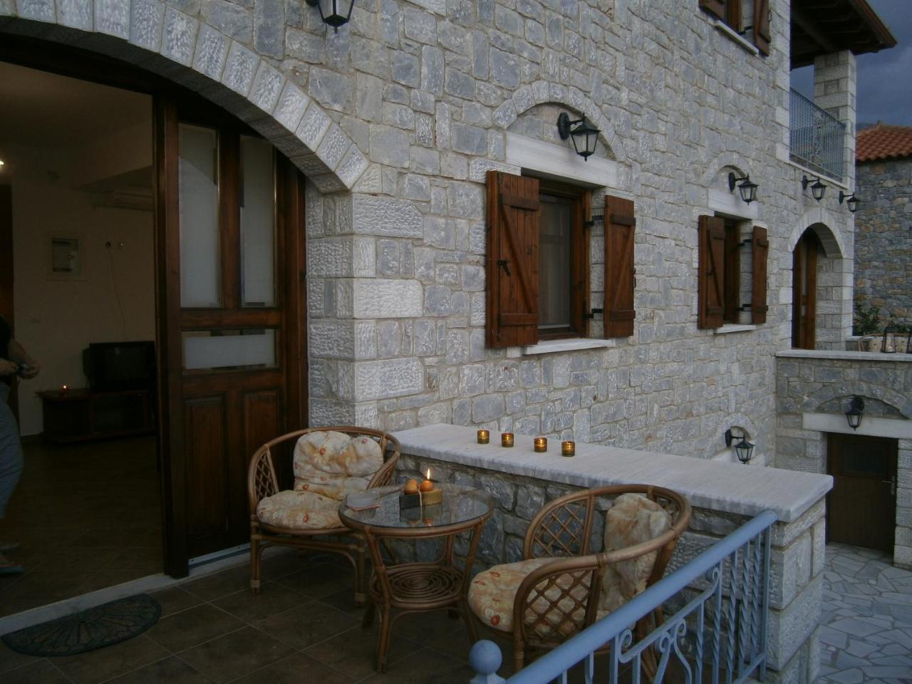 Atha-Tina:Traditional Stone Homes Agios Nikolaos  Bagian luar foto