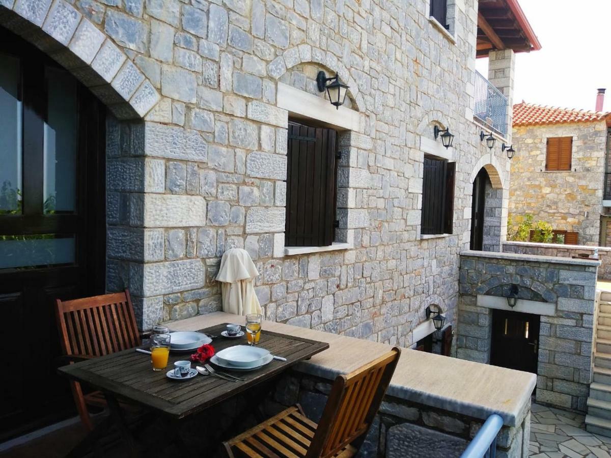 Atha-Tina:Traditional Stone Homes Agios Nikolaos  Bagian luar foto
